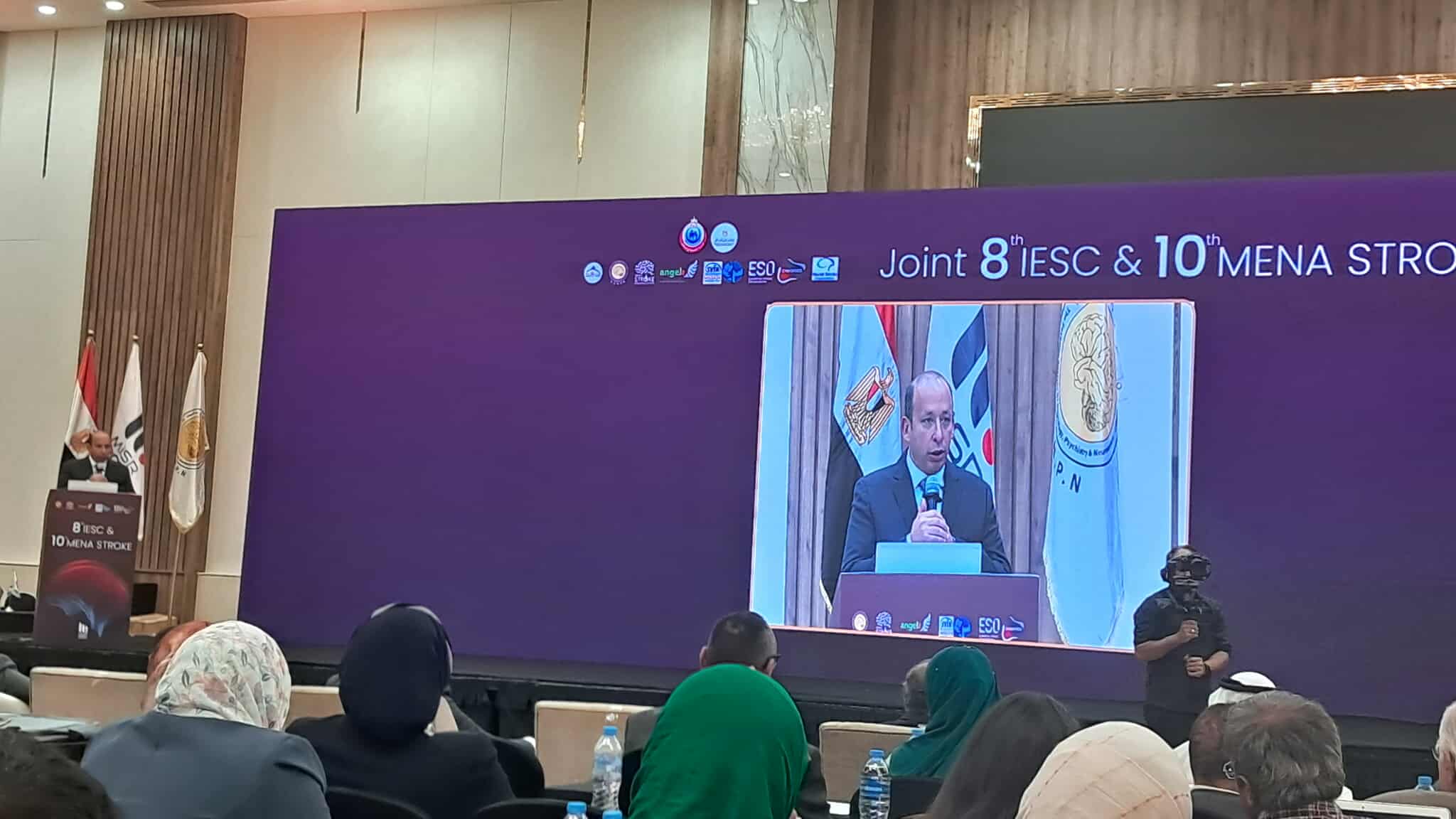 الدكتور حسام صباح رئيس الشبكة القومية للسكتة الدماغي